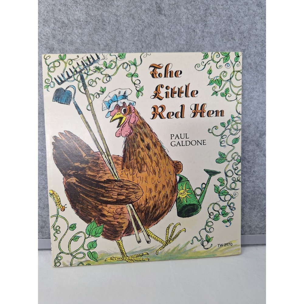Vintage 1973 The Little Red Hen Paul Galdone Scholastic Softcover Book TW 2970